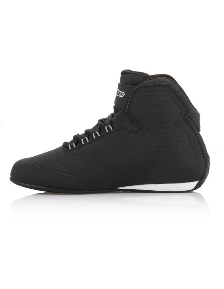 Baskets moto femme Alpinestars Stella Sektor Waterproof Noir Argent