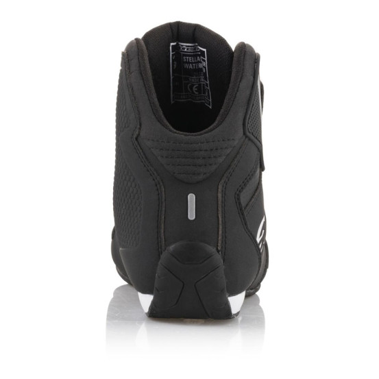 Baskets moto femme Alpinestars Stella Sektor Waterproof Noir Argent
