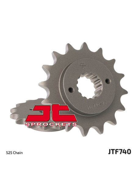 Pignon acier JT - Pas 525 - DUCATI 749 à 1000cc