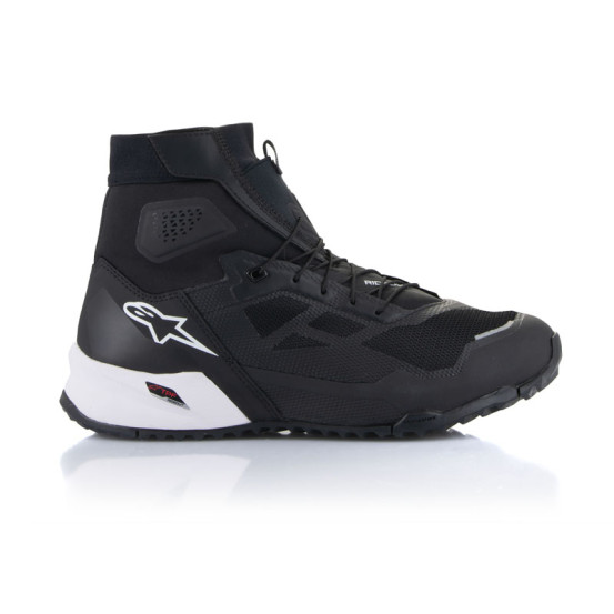 Baskets moto Alpinestars CR-1 Noir Blanc
