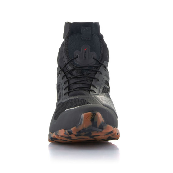 Baskets moto Alpinestars CR-1 Noir Marron