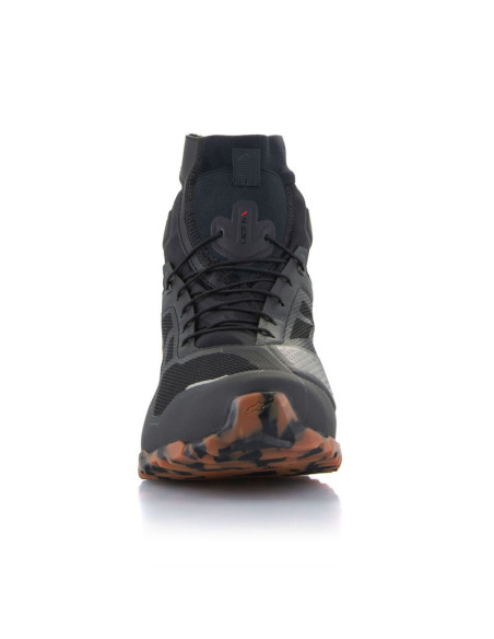 Baskets moto Alpinestars CR-1 Noir Marron