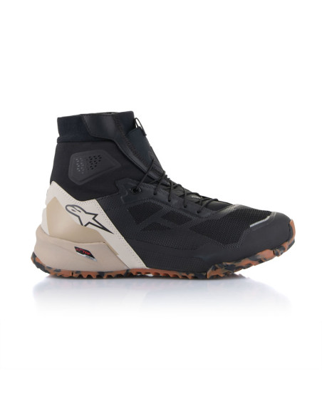 Baskets moto Alpinestars CR-1 Noir Marron