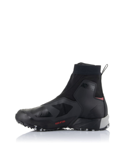 Baskets moto Alpinestars CR-8 Gore-Tex Noir Gris