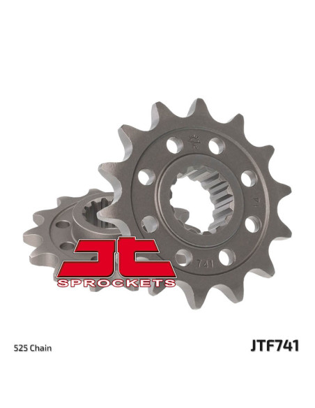 Pignon acier JT - Pas 525 - DUCATI 998 / 1000 / 1098 / 1100 / 1198cc