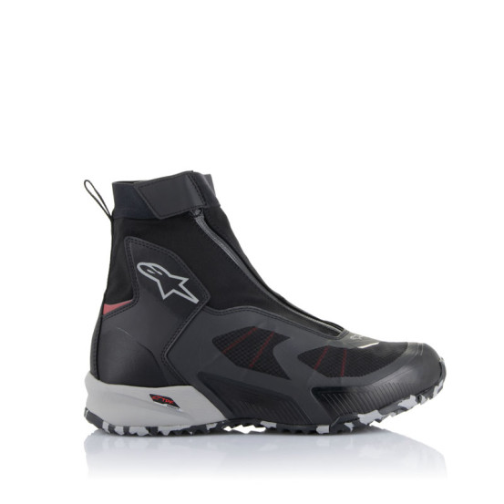 Baskets moto Alpinestars CR-8 Gore-Tex Noir Gris