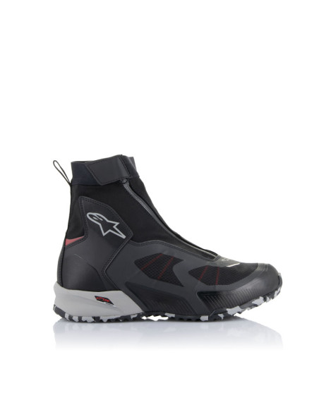 Baskets moto Alpinestars CR-8 Gore-Tex Noir Gris