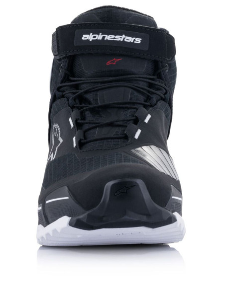 Baskets moto Alpinestars CR-X Drystar Noir Blanc