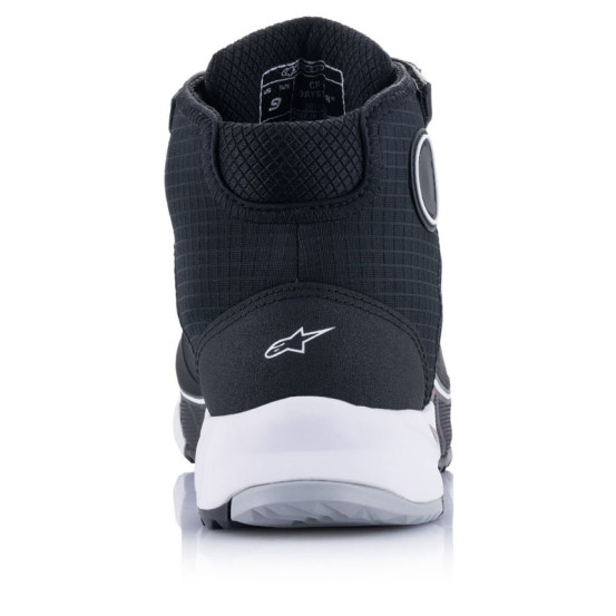 Baskets moto Alpinestars CR-X Drystar Noir Blanc