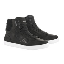 Baskets moto Alpinestars J-6 Waterproof Noir Blanc
