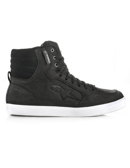 Baskets moto Alpinestars J-6 Waterproof Noir Blanc