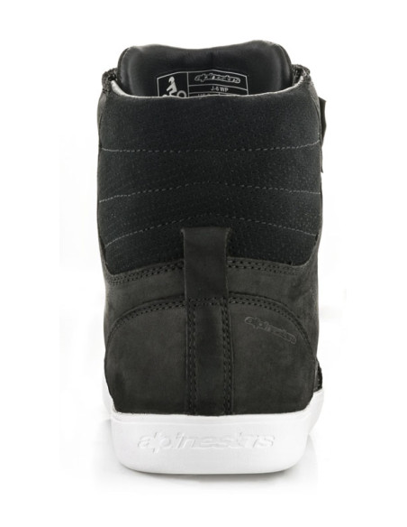 Baskets moto Alpinestars J-6 Waterproof Noir Blanc