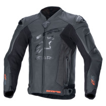 Blouson moto cuir Alpinestars GP Plus R V4 Noir