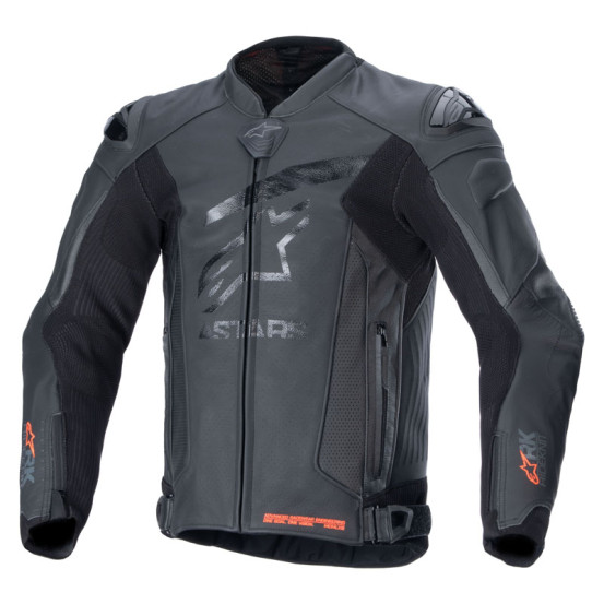 Blouson moto cuir Alpinestars GP Plus R V4 Noir
