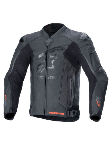 Blouson moto cuir Alpinestars GP Plus R V4 Noir