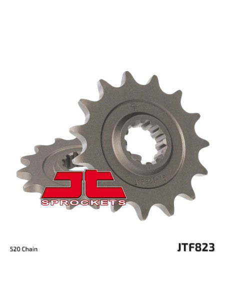 Pignon acier JT - Pas 520 - HUSABERG 350 / 400 / 450 / 501 / 550 / 600cc