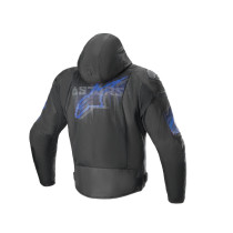 Blouson moto racing Alpinestars Zaca Air Venom Waterproof Noir Bleu 2