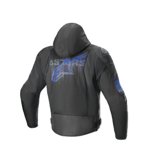Blouson moto racing Alpinestars Zaca Air Venom Waterproof Noir Bleu