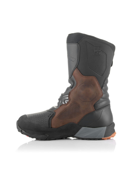Bottes moto Alpinestars XT-8 Gore Tex Noir Marron
