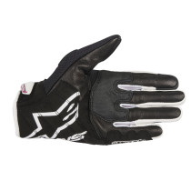 Gants femme moto femme Alpinestars Stella SMX-2 Air Carbon V2 Noir Blanc Fuschia 2