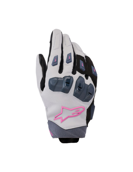 Gants moto racing femme Alpinestars Stella SP-X 3 Gris Noir