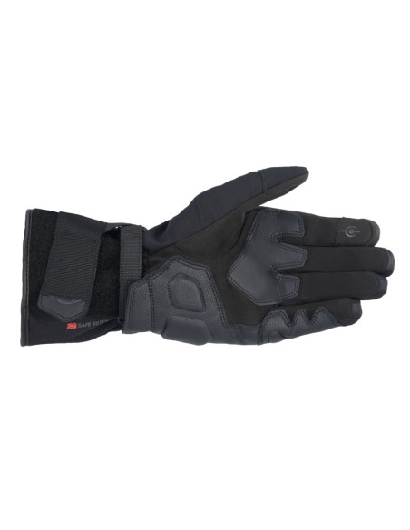 Gants moto femme Alpinestars Stella Tourer W-7 V2 Drystar Noir