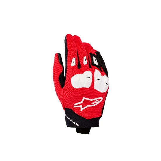 Gants moto racing Alpinestars SP-X 1 Rouge Noir Blanc