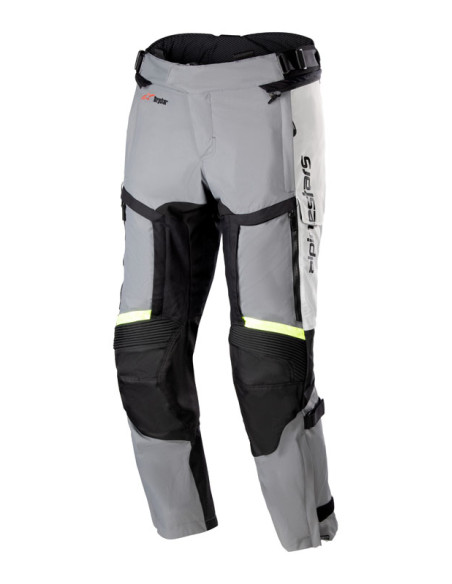 Pantalon moto Alpinestars Bogota Pro Drystar 4 Seasons Gris Noir Jaune