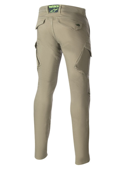 Pantalon moto Alpinestars Caliber Slim Vert clair
