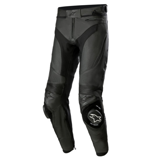 Pantalon moto cuir racing Alpinestars Missile V3 Airflow Noir