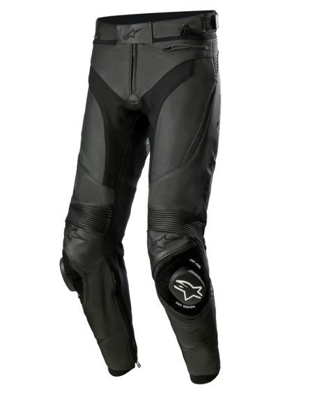 Pantalon moto cuir racing Alpinestars Missile V3 Airflow Noir