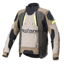 Veste moto Alpinestars Halo Drystar Beige Kaki