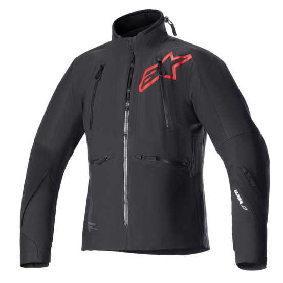 Veste moto Alpinestars Hyde XT Stretch Drystar XF Noir Rouge