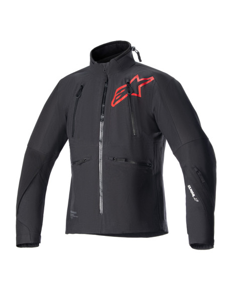 Veste moto Alpinestars Hyde XT Stretch Drystar XF Noir Rouge