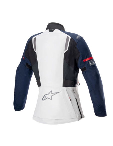 Veste moto femme Alpinestars Stella ST-7 2L Gore Tex Gris Bleu