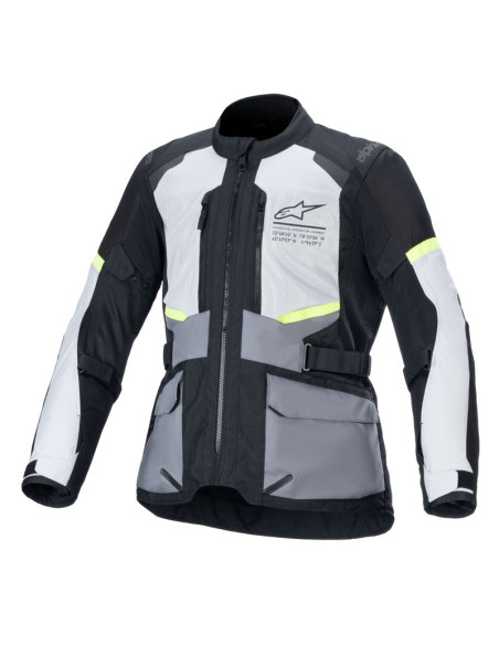 Veste moto Alpinestars Andes Air Drystar Noir Gris