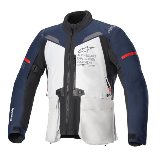 Veste moto Alpinestars ST-7 2L Gore-Tex Ice Gris Dark Bleu