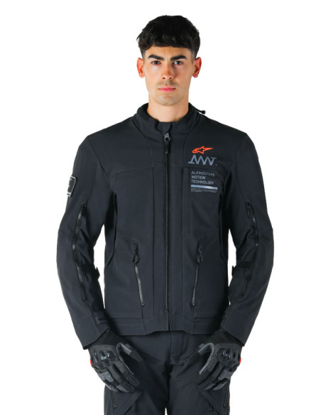 Veste moto Alpinestars AMT-8 Stretch Drystar XF Noir