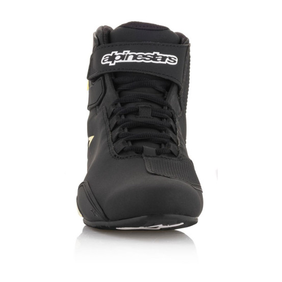 Baskets moto Alpinestars Sektor Noir Jaune Fluo