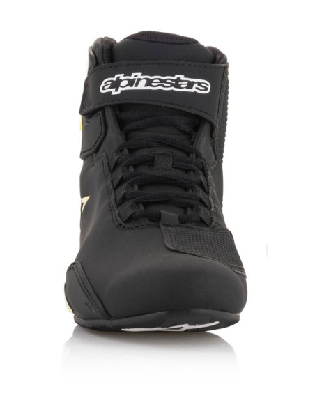 Baskets moto Alpinestars Sektor Noir Jaune Fluo