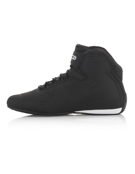Baskets moto Alpinestars Sektor Noir Jaune Fluo