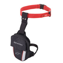 Sacoche de Cuisse moto Alpinestars Thigh Noir Rouge