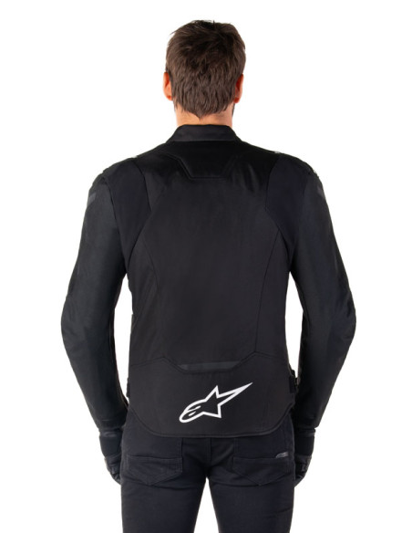 Blouson moto Alpinestars T-Jaws V4 Waterproof Noir Blanc