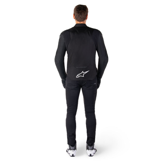 Blouson moto Alpinestars T-Jaws V4 Waterproof Noir Blanc