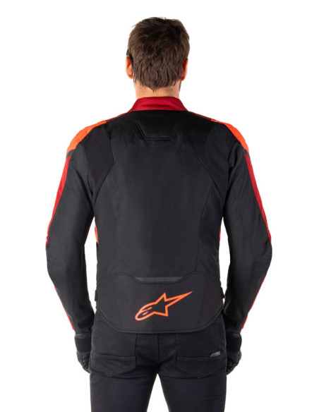Blouson moto Alpinestars T-Jaws V4 Waterproof Noir Rouge