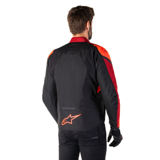 Blouson moto Alpinestars T-Jaws V4 Waterproof Noir Rouge