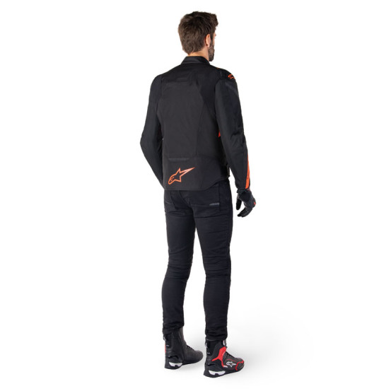 Blouson moto Alpinestars T-Jaws V4 Waterproof Noir Rouge