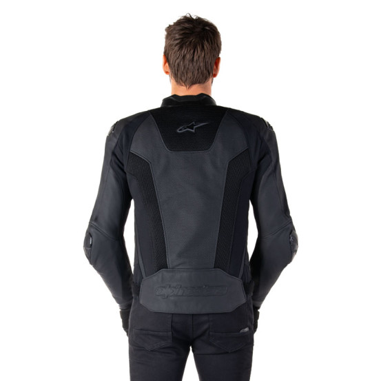 Blouson moto cuir racing Alpinestars Missile V3 Airflow Noir