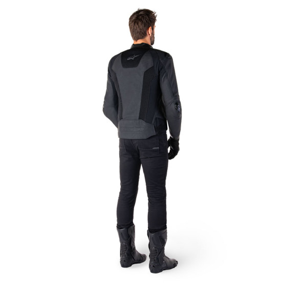 Blouson moto cuir racing Alpinestars Missile V3 Airflow Noir