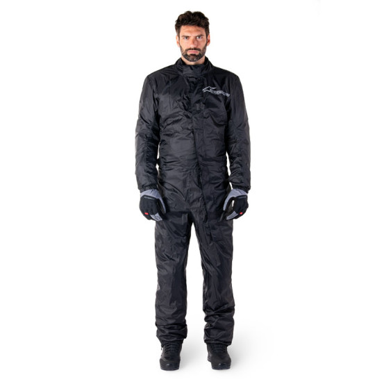 Combinaison de pluie Alpinestars Hurricane Rain V2 Noir